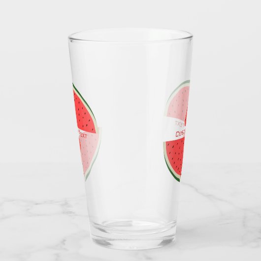 Aangepaste tekst watermeloen glas (Rechts)