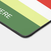 Aangepaste tekst Watermeloen Patroon Bureaumat (Hoek)