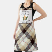 Aangepaste tekst, waterverf keuken schort (Insitu)