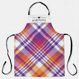 Aangepaste tekst, waterverf keuken schort