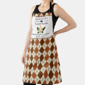 Aangepaste tekst, waterverf keuken schort (Insitu)