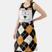 Aangepaste tekst, waterverf keuken schort (Insitu)