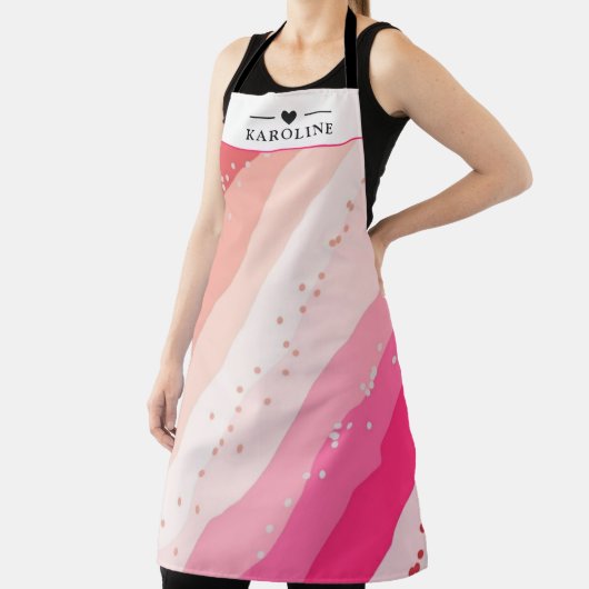 Aangepaste tekst, waterverf keuken schort (Insitu)