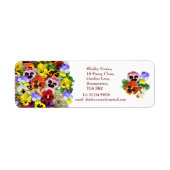 Aangepaste tekst weergeven etiket (Voorkant)