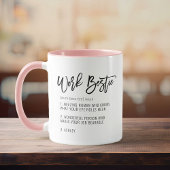 Aangepaste tekst Werk beste vriendin Leuk collega Mok
