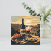 Aangepaste tekst Wijnliefhebber's Kaart (Staand voorkant)