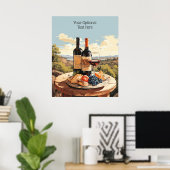 Aangepaste tekst Wijnliefhebber's Poster (Thuiskantoor)
