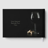 Aangepaste tekst wijnmakerij / wijnbar / barman gastenboek (Achterkant)
