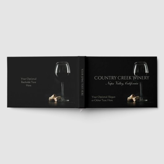 Aangepaste tekst wijnmakerij / wijnbar / barman gastenboek (Volledig)
