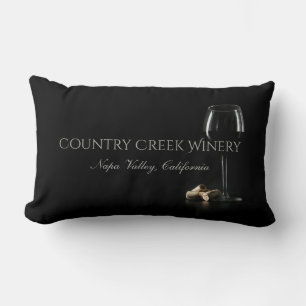 Aangepaste tekst Winery / Bar gooien kussens