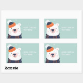 Aangepaste tekst WinterBeer stickers (Vel)