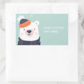 Aangepaste tekst WinterBeer stickers (Tas)