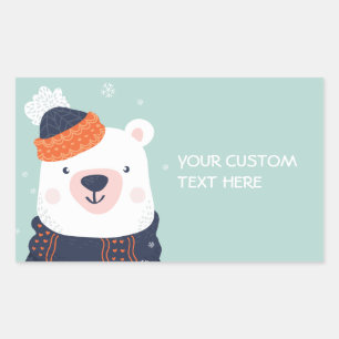 Aangepaste tekst WinterBeer stickers