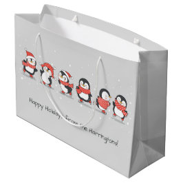Aangepaste tekst Winterpinguïns Groot Cadeauzakje