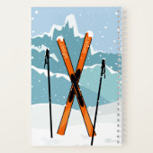 Aangepaste tekst wintersporten notitieboek (Achterkant)