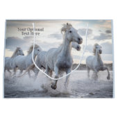 Aangepaste tekst Witte paarden Groot Cadeauzakje (Voorkant)