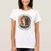 Aangepaste tekst Yoga Lover Leraar Moeder Vrouwen  T-shirt (Voorkant)