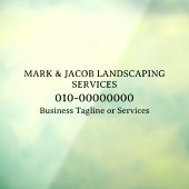 Aangepaste tekst Zakelijke weergavediensten Auto V Raamsticker (Vel 3)