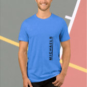 Aangepaste tekst Zwart grafisch T-shirt