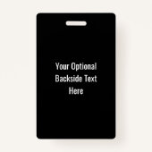 Aangepaste tekstbadjes voor Tiki Totems Badge (Achterkant)