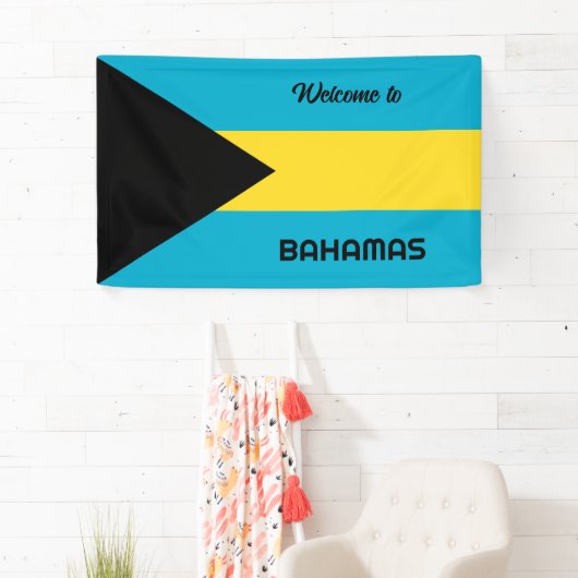 Aangepaste tekstbahama's spandoek (Insitu)