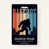 Aangepaste tekstbalk badge (Voorkant)