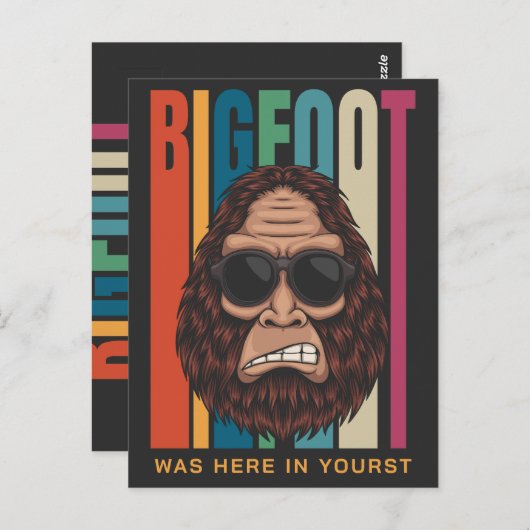 Aangepaste tekstbalk briefkaart (Voorkant / Achterkant)