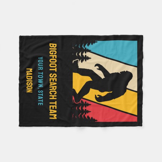 Aangepaste tekstbalk fleece deken (Voorkant (Horizontaal))