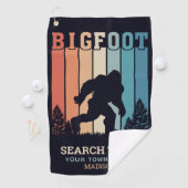 Aangepaste tekstbalk golfhanddoek (Insitu)