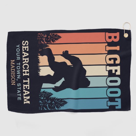 Aangepaste tekstbalk golfhanddoek (Horizontaal)