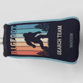 Aangepaste tekstbalk golfheadcover (Voorkant)