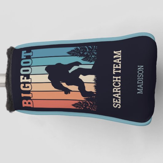 Aangepaste tekstbalk golfheadcover (Voorkant)