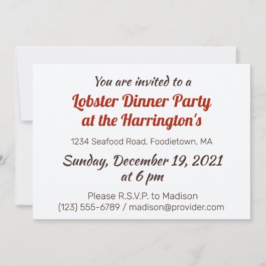 Aangepaste tekstbalk Inbeluitnodiging Kaart (Achterkant)