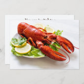 Aangepaste tekstbalk Inbeluitnodiging Kaart (Voorkant / Achterkant)