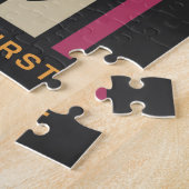 Aangepaste tekstbalk legpuzzel (Zijkant)