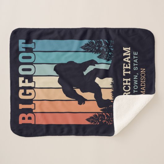 Aangepaste tekstbalk sherpa deken (Voorkant (horizontaal))