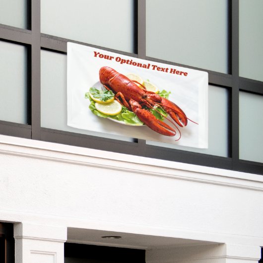 Aangepaste tekstbalk spandoek (Buitenkant Gebouw)