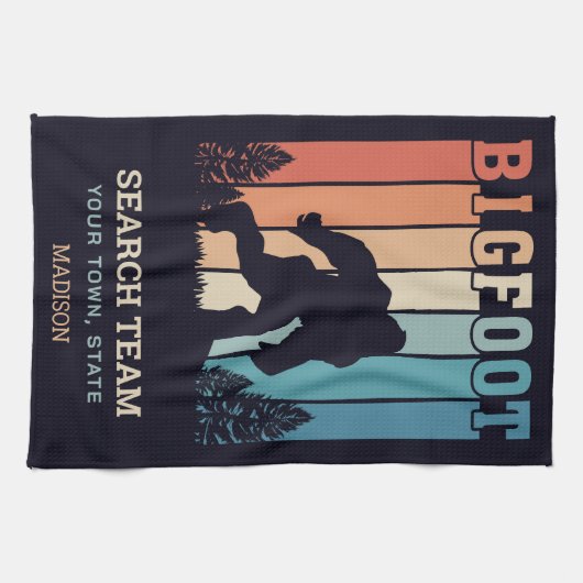 Aangepaste tekstbalk theedoek (Horizontaal)