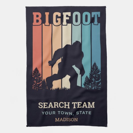 Aangepaste tekstbalk theedoek (Verticaal)