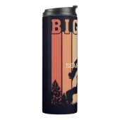 Aangepaste tekstbalk thermosbeker (Gedraaid links)