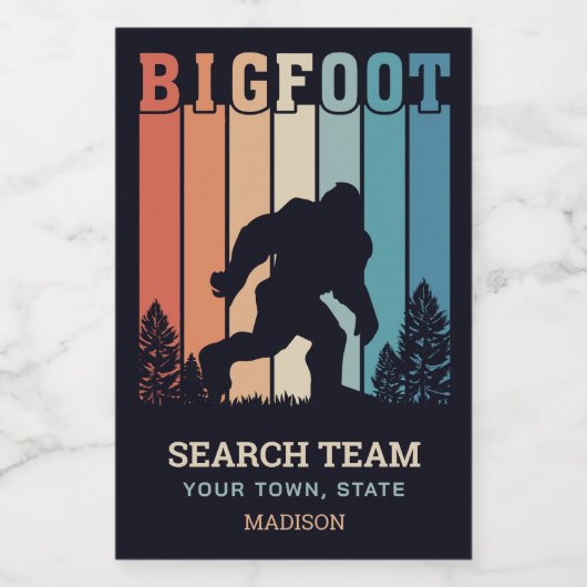 Aangepaste tekstbalk voedselcontainer etiket (Enkel label)