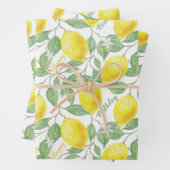  aangepaste tekstballon voor fruit en bloemen inpakpapier vel (In situ)