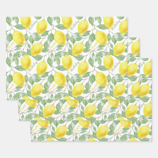  aangepaste tekstballon voor fruit en bloemen inpakpapier vel (Set)