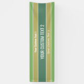 Aangepaste tekstbanner voor stripespatroonpatroon spandoek (Verticaal)