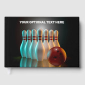 Aangepaste tekstbowling gastenboek (Voorkant)