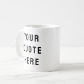 Aangepaste tekstcadeau hier Aanpasbare tekst Gesch Koffiemok (Voorkant links)