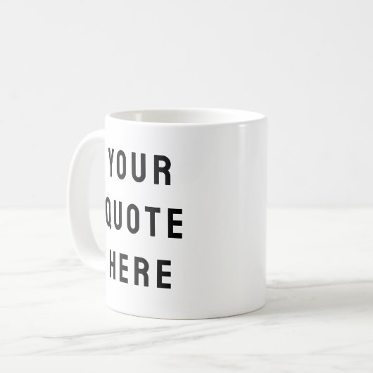 Aangepaste tekstcadeau hier Aanpasbare tekst Gesch Koffiemok (Voorkant links)