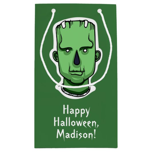 Aangepaste tekstcadeautassen voor hagetische teken klein cadeauzakje (Achterkant)