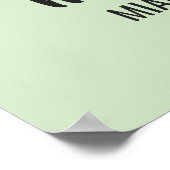 aangepaste tekstcocktail poster (Hoek)