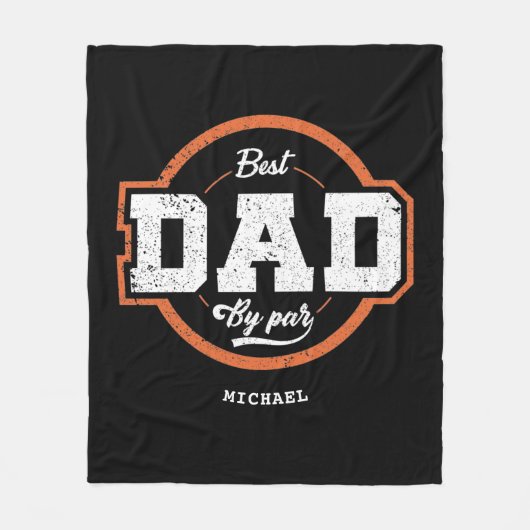 Aangepaste tekstcode voor papa fleece deken (Voorkant)